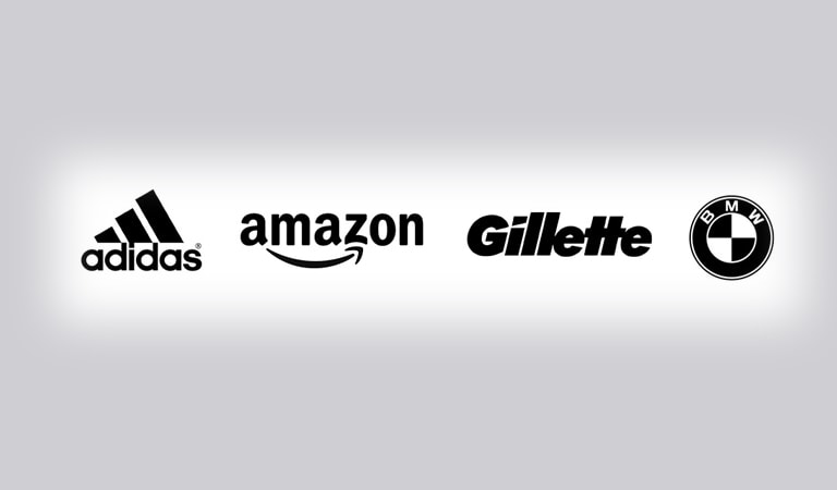 طراحی لوگو - طراحی سیاه و سفید لوگو