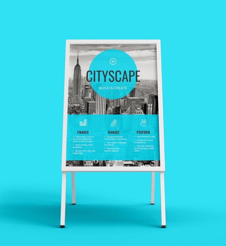 طراحی تراکت - شکلهای نیمه شفاف