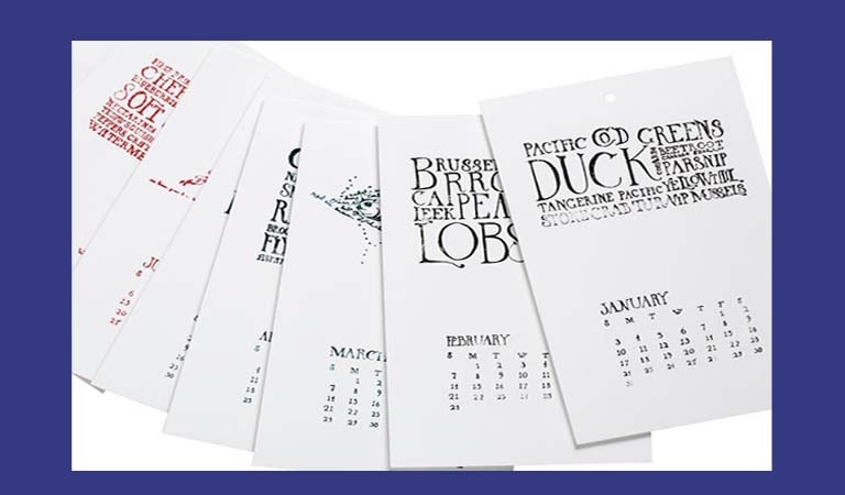 طراحی تقویم - انتخاب یک روش چاپ