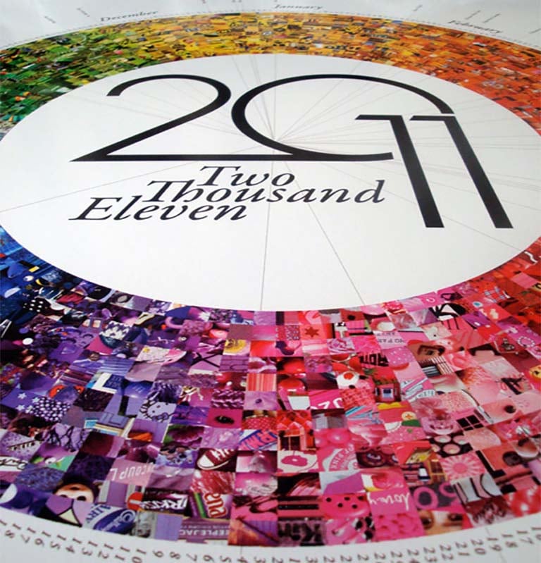 طراحی تقویم - پیام خود را تعریف و بسته بندی کنید