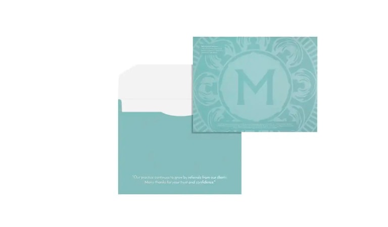 طراحی پاکت نامه - یک پیام شخصی درج کنید