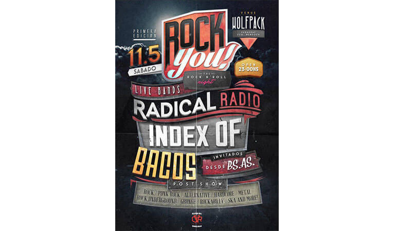 نمونه تراکت تبلیغاتی - مخلوط کنید