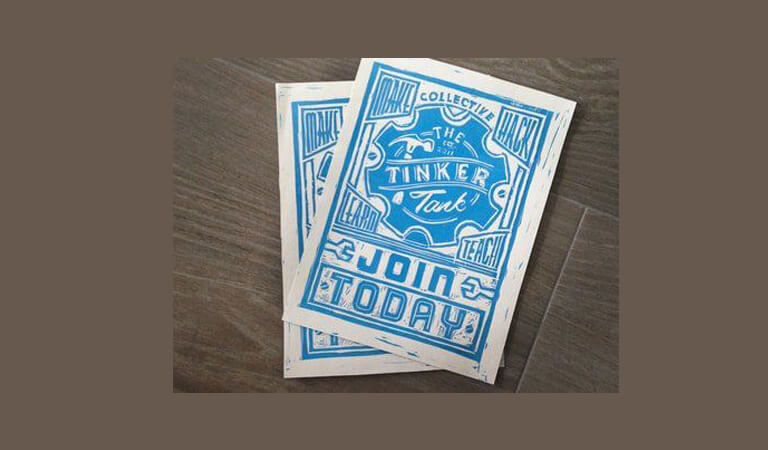 نمونه تراکت تبلیغاتی - بافت‌های ظریف ایجاد کنید