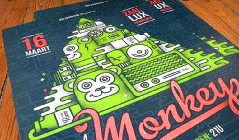 نمونه تراکت تبلیغاتی - تفکر خلاقانه باشید