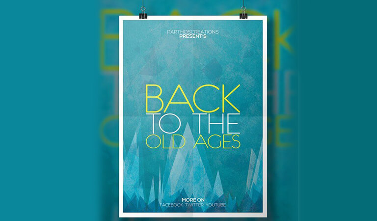 نمونه تراکت تبلیغاتی - طرح را تمیز نگه دارید