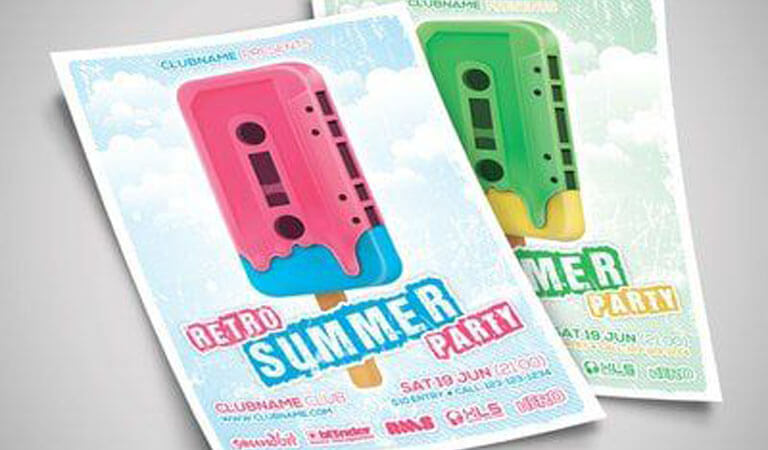 نمونه تراکت تبلیغاتی - باهوش باشید