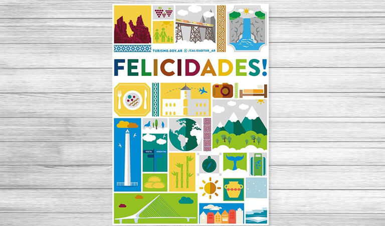 نمونه تراکت تبلیغاتی - شادی را گسترش دهید