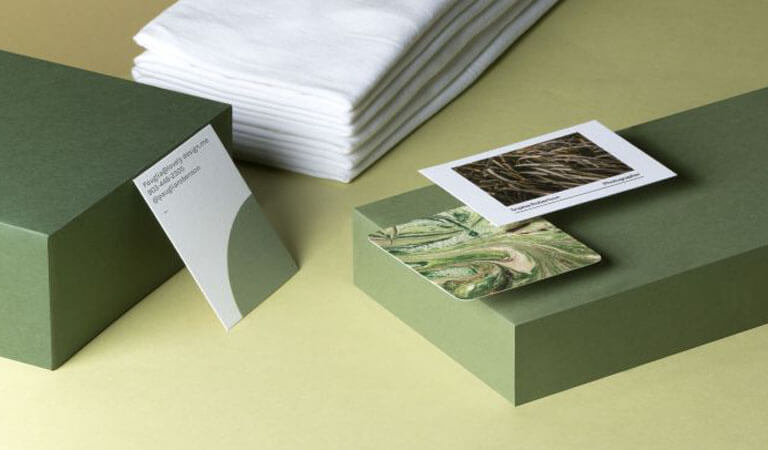 کارت ویزیت خاص - کارت‌های ویزیت پنبه‌ای