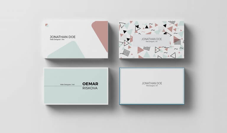 کارت ویزیت خاص - کارت‌های هنری و شیک