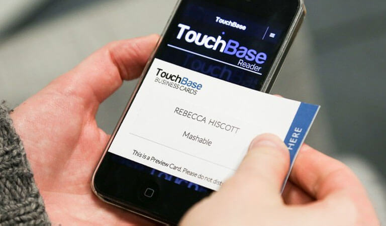 کارت ویزیت خاص - کارت‌های ویزیت لمسی