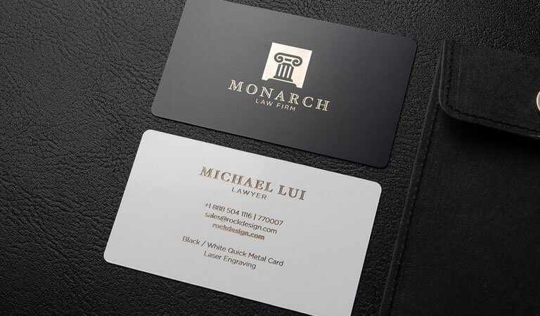 کارت ویزیت وکالت - قالب سیاه برای کارت ویزیت وکالت