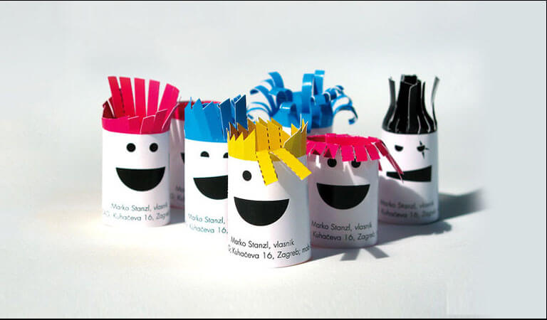 کارت ویزیت خاص - کارت ویزیت آرایشگر 