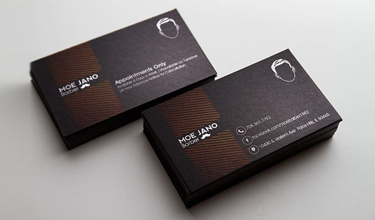 کارت ویزیت آرایشگاه مردانه - طراحی منحصر به فرد