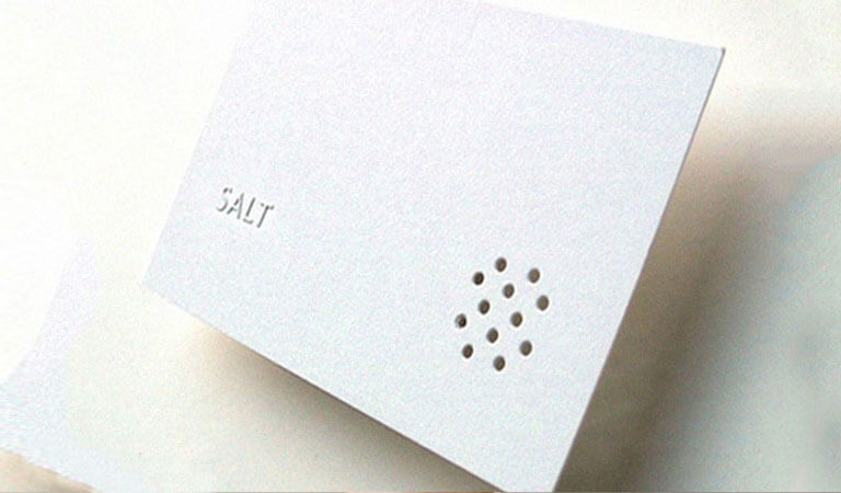 کارت ویزیت خاص - کارت ویزیت نمک‌پاش