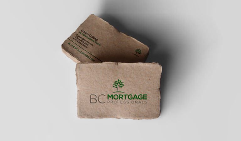 کارت ویزیت خاص - کارت ویزیت سازگار با محیط زیست