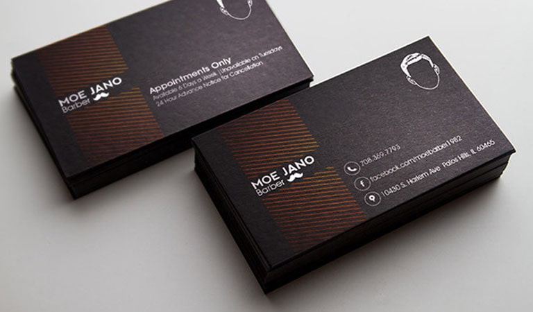 کارت ویزیت آرایشگاه مردانه - آرایشگر موه جانو