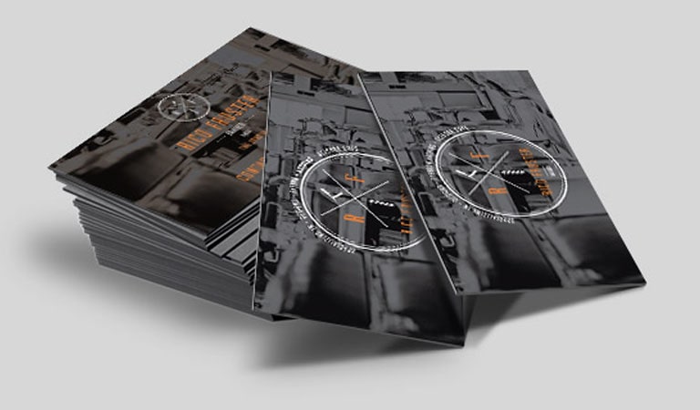 کارت ویزیت آرایشگاه مردانه - ریکو فراستر