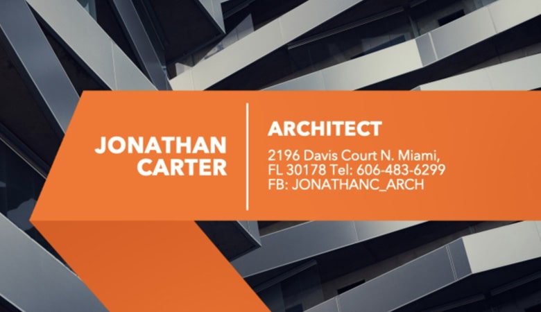 کارت ویزیت املاک - کارت ویزیت شرکت معماری