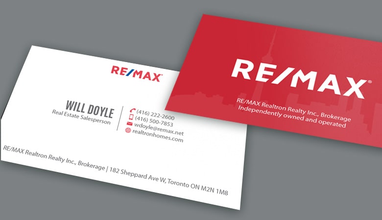 کارت ویزیت املاک - Will Doyle RE/MAX