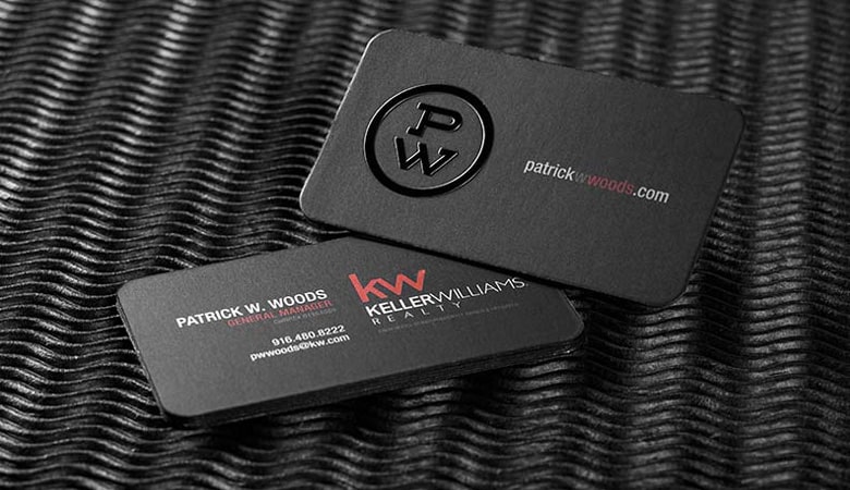 کارت ویزیت املاک - پاتریک وودز / کِلر ویلیامز