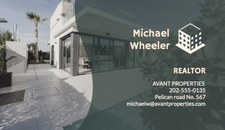 کارت ویزیت املاک -