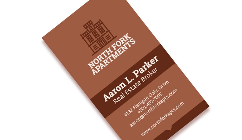 کارت ویزیت املاک - قالب کارت ویزیت بنگاه املاک و مستغلات