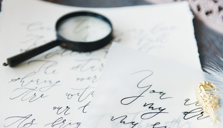 طراحی کارت دعوت - مطمئن شوید که جزئیات قابل خواندن است 