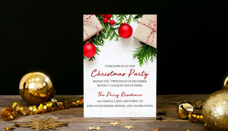 طراحی کارت دعوت - عکاسی را در کارت خود بگنجانید