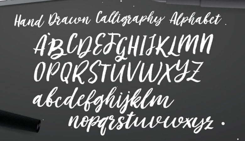 طراحی کارت دعوت - از فونت های با کیفیت بالا استفاده کنید