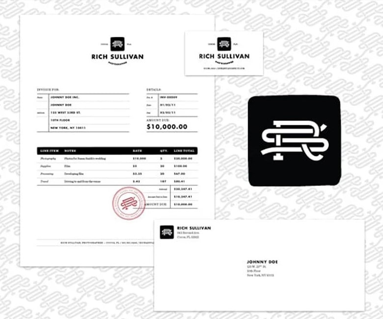 مهر تأیید طراحی فاکتور فروش - مهر تأیید