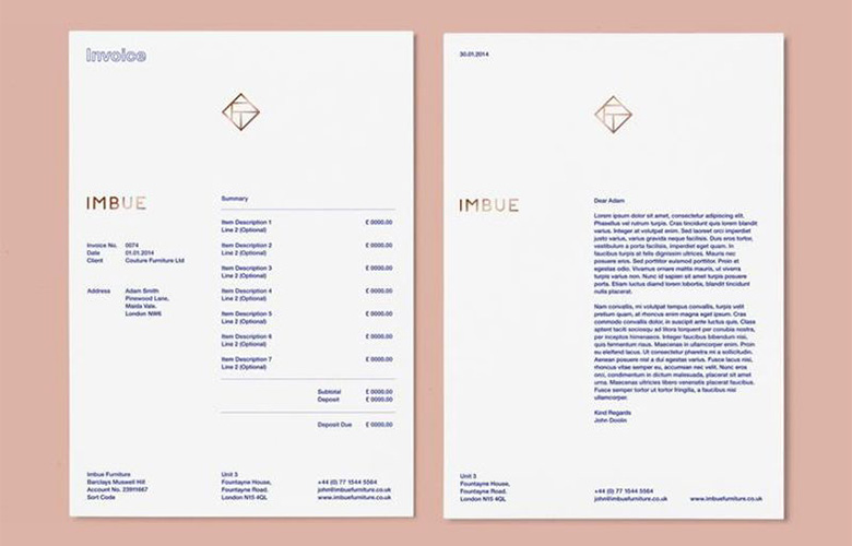 پایان کارها را فراموش نکنید طراحی فاکتور فروش - پایان کارها را فراموش نکنید