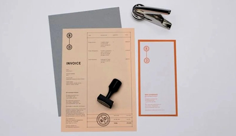 عمودی شوید طراحی فاکتور فروش - عمودی شوید