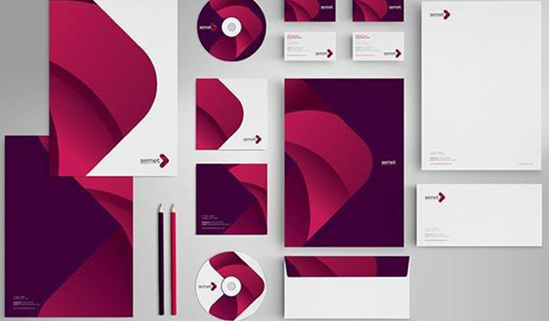 برندینگ Semet Interactive طراحی ست اداری - برندینگ Semet Interactive