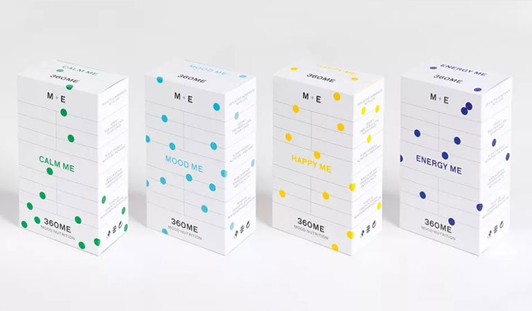 مونتگومری و اِولین (Montgomery and Evelyn)-طراحی بسته بندی