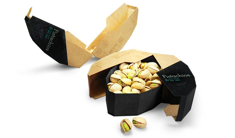 آجیل مایتی (Mighty Nuts)-طراحی بسته بندی