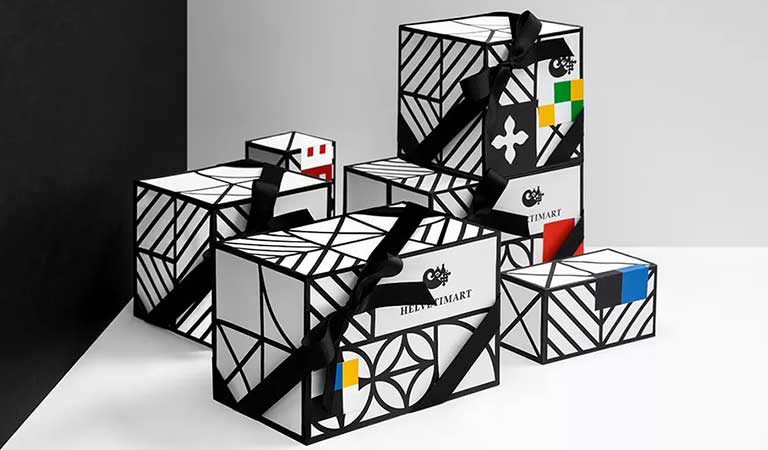 هلوِتیمارت (Helvetimart)-طراحی بسته بندی