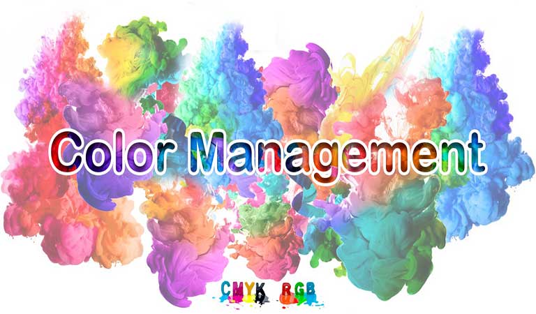 مدیریت رنگ - نحوه ی استفاده از رنگ و جوهر