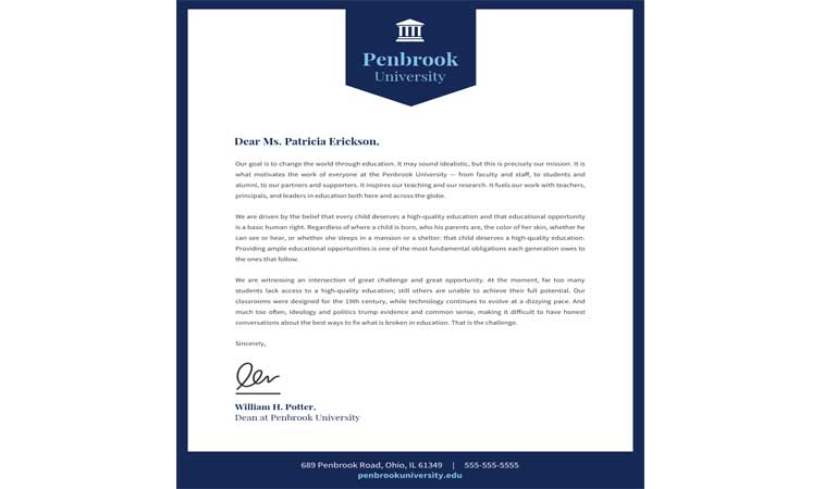 برای هدایت خوانندگان از سرنخ‌های جهت دار در سربرگ شرکت خود استفاده کنید - طراحی آنلاین سربرگ