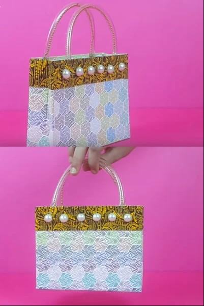 مرحله دهم ساخت ساک دستی