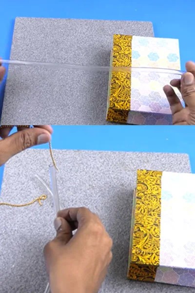 مرحله ششم ساخت ساک دستی