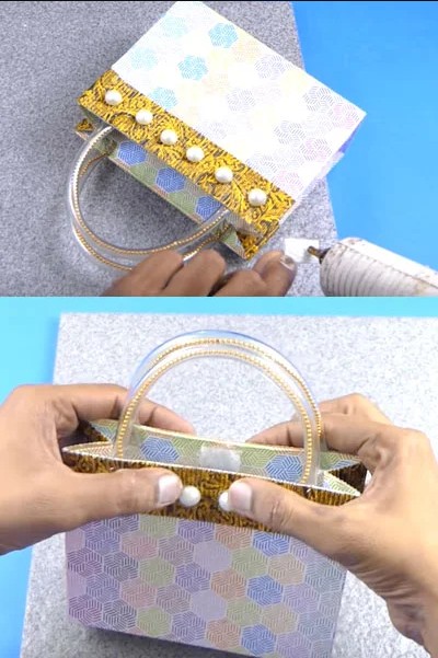 مرحله نهم ساخت ساک دستی