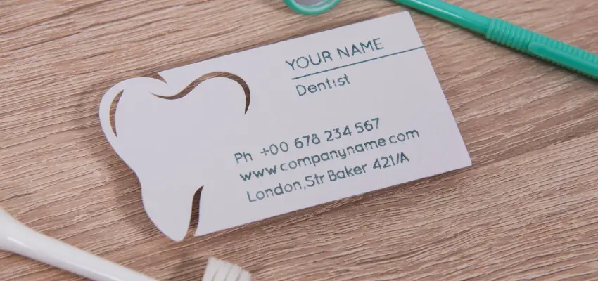 20 نمونه کارت ویزیت دندانپزشکی حرفه ای