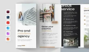 ابعاد و جنس تراکت