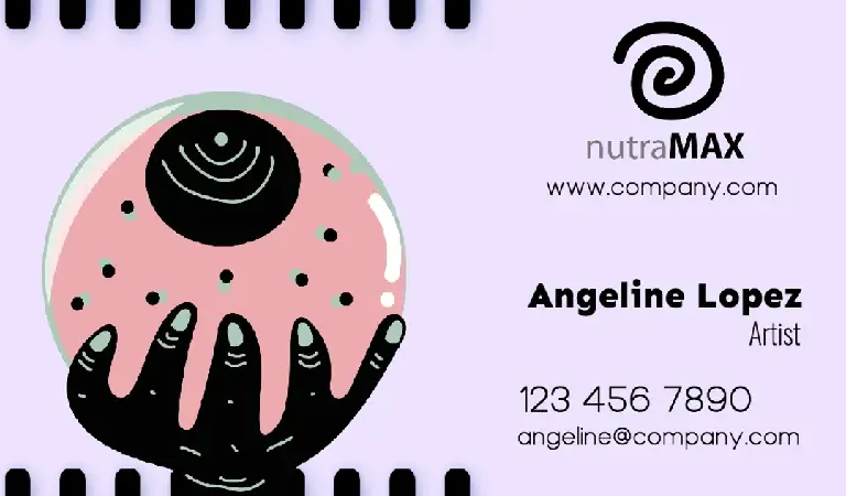 ویژگی طرح کارت ویزیت مطب زیبایی