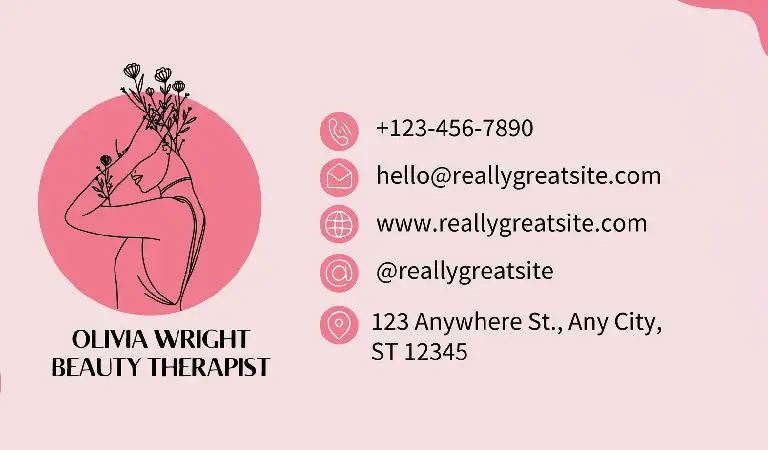 معرفی 15 نمونه کارت ویزیت کلینیک زیبایی